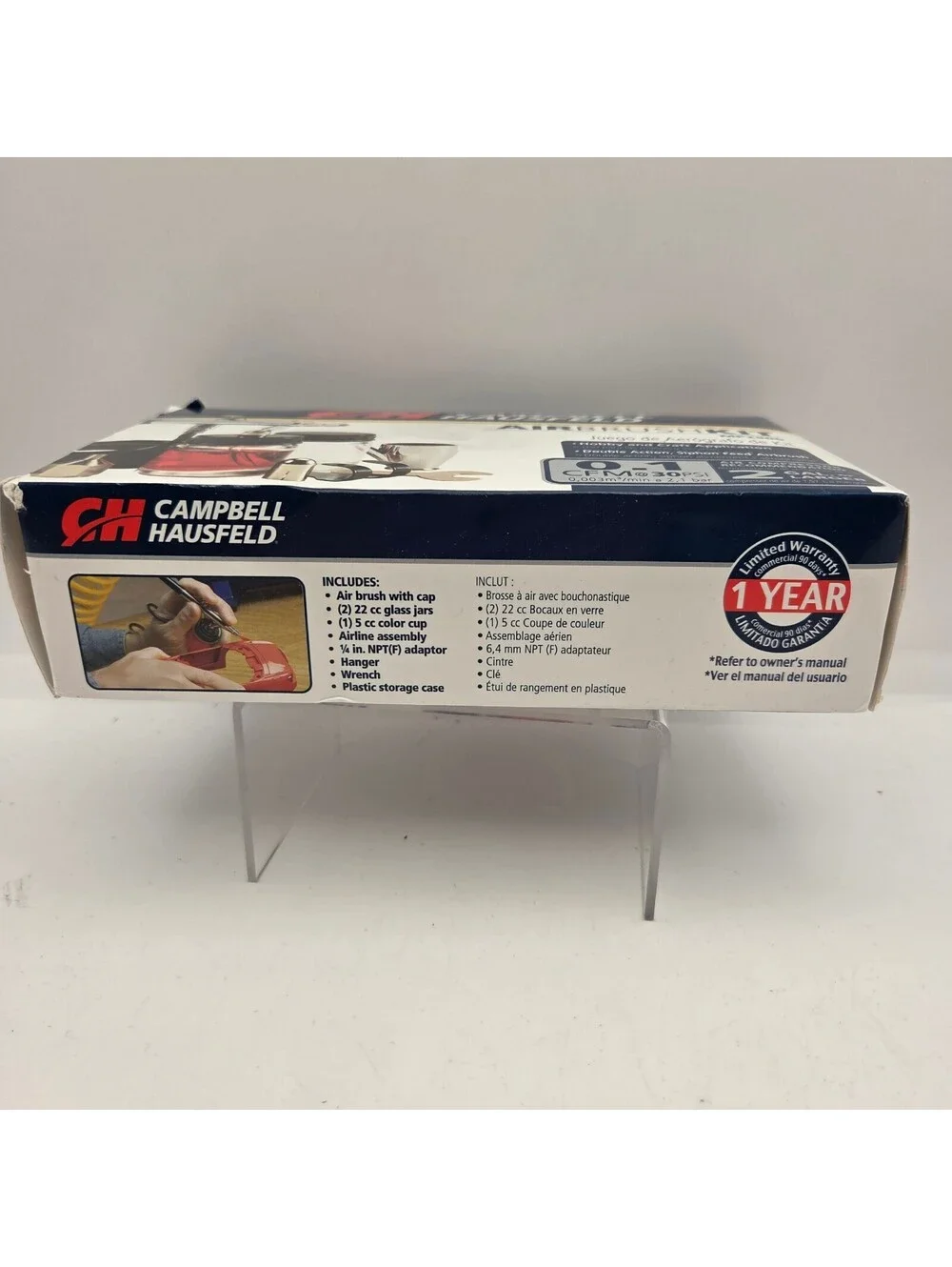 Campbell Hausfeld MP2900 Airbrush Kit Double Action Siphon Feed New in Box